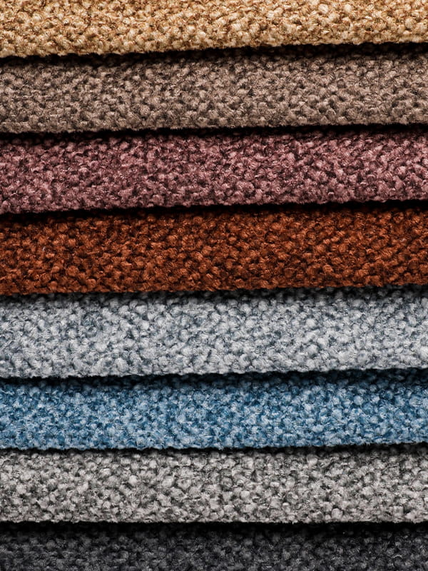 Kain percetakan beludru sofa lychee