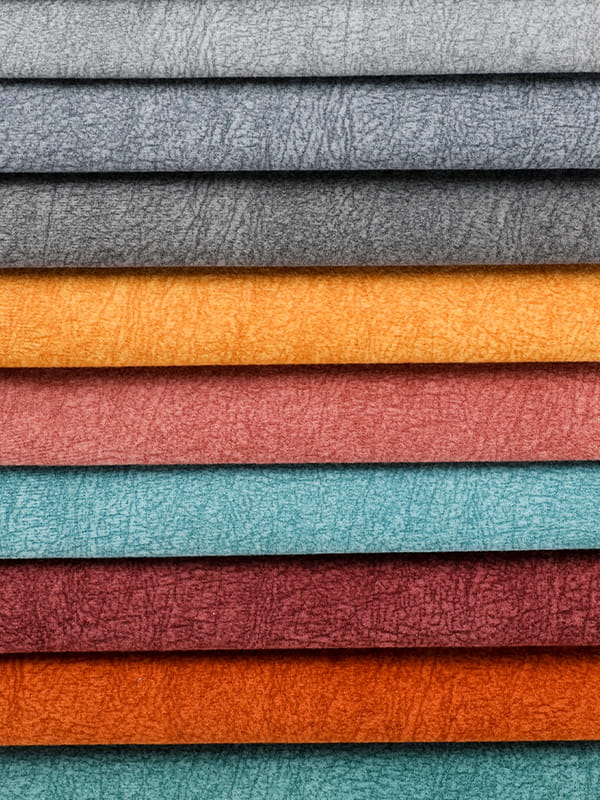 Kain beludru dicetak sofa