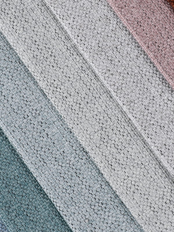 Tulia sofa warna poliester kain linen tenunan Tulia sofa warna poliester kain linen tenunan