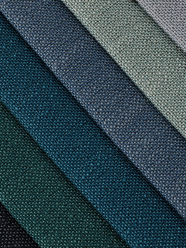 Nautilus sofa poliester biasa dan kain linen Nautilus sofa poliester biasa dan kain linen