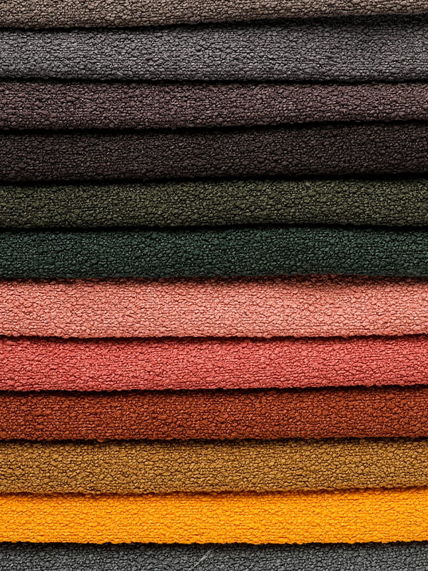 Kain benang gelung honeysuckle dan kain sofa linen