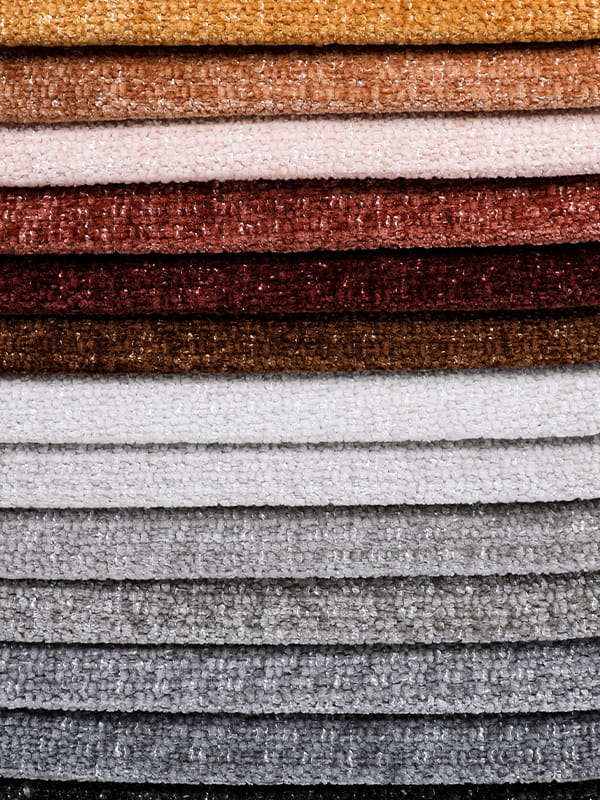 Fabrik Chenille Argyle Sofa